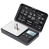 hoyiours Küchenwaage Digitale, 0.01 g Mini Digitalwaage Multifunktions mit Lcd Display und Tara Funktion, Taschenwaage klein für Lebensmittel, Schmuck, Medizin, Labor, Kaffee