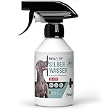 ReaVET Kolloidales Silberspray Hund 250ml - Wundspray für Tiere, Silberwasser Hund, Katze, Pferd, Aluminium Silver Spray, Sprühpflaster, Spray Wundversorgung Desinfektion