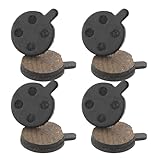 TOKIDNY 8 Stück Teiliges Scheibenbremsbeläge aus Harz für Mountainbike Scooter Zuverlässige Hydraulische Bremsbeläge Starke Bremskraft Einfache Montage Kompatibel mit Verschiedenen