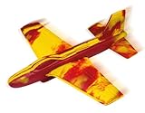 GÜNTHER FLUGSPIELE 1515 - Wurfgleiter Stunt Glider, ca. 17,5 x 17,5 cm, Segelflieger aus robustem Schaumstoff, leicht & stabil, Outdoor Spielzeug für Kinder ab 4 Jahren