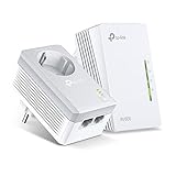 TP-Link TL-WPA4226 Powerline Kit AV600Mbps und WLAN 300Mbps, Homeplug AV2, 2 Ethernet-Ports, Plug & Play, kompatibel mit Router, fortschrittliche Powerline-Technologie, einfache Verwaltung