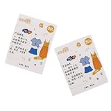 Veemoon 2Packungen Fellentferner Für Kleidung Tierhaarentferner Aufkleber Wiederverwendbare Fusselrolle Für Möbel Textilien Gegen Hundehaare Katzenhaare Tragbar Einfach