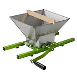 Obstmühle Obstpresse Obstmuser Obsthäcksler Beerenmühle Traubenmühle Maischemühle Mühle Muser manuell aus Edelstahl 7 Liter