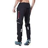 SUKUTU Herren Radlerhose Lange Fahrradhose Atmungsaktive Schnell trocken Outdoor Sporthose Winddichte Athletic Biking Riding Pants