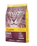 JOSERA Senior (1 x 10 kg) | Katzenfutter für ältere Katzen oder Katzen mit chronischer Niereninsuffizienz | Super Premium Trockenfutter | 1er Pack