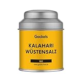 Kalahari Wüstensalz – Reines Natursalz aus Südafrika | 280 Mio. Jahre alt | Sonnengetrocknet & handgeerntet | Ohne Zusätze | Gourmet Salz für Küche & Tisch
