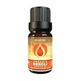 Neroli ätherisches Öl, Cosmos zertifiziert biologisch, 100% rein & therapeutische Qualität Aromatherapie-Öl - .33Oz, Kostenloses E-Book Inklusive, (Citrus Aurantium).