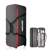 NEEWER Trolley für Fotostudio Ausrüstung, 30'x11'x11'/77x28x27cm, Stativ Rolltasche mit Rädern/Riemen/gepolstertem Fach/Griff für Lichtstative, Blitze, Fotozubehör, PB005