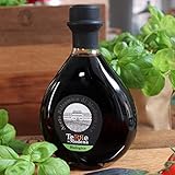 Aceto balsamico di Modena I.G.P. 250ml - original italienischer, dickflüssiger Balsamico Essig ohne Zucker - mindestens 5 Jahre im Holzfass gereift - frei von Zusatz- und Konservierungsstoffen