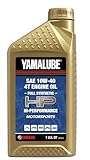 Yamaha Original OEM Yamalube LUB-10W40-FS-12 Hi Performance Full Synthetic 4T Engine Oil Yamalube OEM - 1 Quart