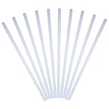 BESTonZON Transparente Klemmschienen A4 Kunststoff Zugstangenclips Loseblattordner Binder für Büro Schule Notizbuch