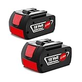 2X 18V 6,0Ah/6000mAh Ersatz Li-Ionen-Akkus für Bosch 18V Li-Ionen-Akku BAT609 BAT609G BAT610G BAT611 BAT612 BAT618 BAT618G BAT619 BAT620 BAT619G BAT622 Akku-Ersatzteile