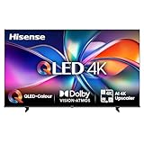 Hisense 50E7Q Fehrnseher, 50 Zoll, 4K QLED, Smart TV, Game Mode Plus, Filmaker Mode, Dolby Vision Atmos, HDR10, HLG, HDR Immersive, AI 4K Upscaler, Dolby MS12, DTS X, Sprachsteuerung [2025]