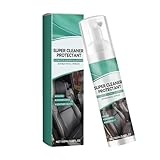 LIbgiubhy Auto Innenräume Dashboard Schaumstoffreiniger Für Leder Und Stoffe Multifunktionaler Autositzreiniger Und Protectant 100ml