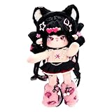 30 cm Große Bewegliche Plüschpuppe, Anziehpuppen-Plüschtiere, Anime-Mädchen-Plüschpuppe, Flexibles Plüschtier, Weiche Anime-Plüschpuppe, Anime-Sammelpuppe, Rollenspiel-Plüschtier, Entzückende