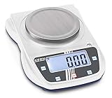 Kern&Sohn Schulwaage (robuster Edelstahlwägeplatte für Labor, Industrie und den Lehrbetrieb) EHA 500-2