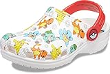 Crocs Pokemon Classic Kids Clog 207739-94S, Boy,Girl slides, white, 34/35 EU