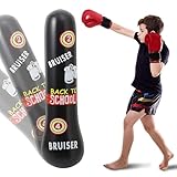 Boxsack für Kinder, Boxsack Stehend, Aufblasbarer Boxsack, Standboxsack für Kinder, Geeignet für Den Innen und Außenbereich Oder Das Training an Einem Anderen Ort, 1.2m