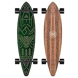 Prism Skate Co. Drop-Through & Pintail Longboard Skateboards - für Anfänger, Cruising, Carving, Downhill, Sliding, LDP (96.5 cm - Pintail | Tallboy)