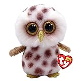 TY Whoolie Eule Beanie Boo Regulär | Beanie Baby Weiches Plüschtier | Sammlerstück Kuscheliger Stoffteddy