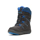 Kamik Unisex Kinder Stance2 Schneestiefel, Black Blue Bab, 35 EU