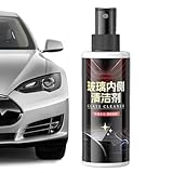 Scheibenreiniger, 120ml Glasreiniger Auto, Windschutzscheiben Reiniger, Ölfilmentferner Autoglas-Sauberer, Glasreiniger zur Entfernung von Verschmutzungen für eine besser benetzte Glasoberfläche