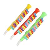 Abaodam 3 Stück 13 Mund Orgel Für Musik-mundharmonika- Lustiges Instrumentenspielzeug Melodica-Instrument Kinderinstrument Schlüsselinstrument Plastik