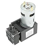 Vakuumpumpe,VN-C4 mini Vacuum Pump DC12V 42 Watt Mini Kleine Oilless Vakuumpumpe -85KPa Durchfluss 40L / min,42W 40L / min ölfreie Mini Vakuumpumpe