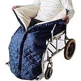 REUset Wheelchair Warmfor, Waterproof Elderly Lap Blankets Universal Wheelchair Accessory for Windproof Universal Legs and Feet