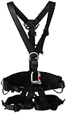 Klettergurt, Ganzkörper-Sicherheitsgurt mit Verbindungsmittel, Ganzkörper-Fallschutzausrüstung, abnehmbarer Sicherheitsgurt (Color : Single Large Hook Set) (Double Large Hook Set) (Sicherheitsgur