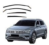 J&J AUTOMOTIVE | Windabweiser Passend Für Allspace 2017-2024, Heko Regenabweiser, Getönt, Set 4-Teilig, Vorne, Hinten, Aerodynamisch