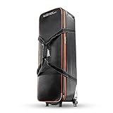 Walimex Pro Trolley Studiotasche – Größe L – 1100 x 365 x 290 mm – Großräumig & gepolstert – für Studioequipment, 2-in-1 Funktion mit kugelgelagerten Rollen – Stativtasch, Kameratasche