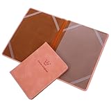 EXQUIMEUBLE Geburtsurkunden Schutzhülle 2 Stück Gepolsterter Zertifikatsordner für Babyurkunden Kleine Aufbewahrungsmappe für Wichtige Dokumente Sicherer Schutz für Reise und Impfnachweise