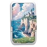 Medikamenten-Pillen-Organizer, tragbar, schlanke Reise-Pillenbox mit Handy-Steckplatz, 3, 7 Zoll kompaktes tägliches Pillenetui, Stil 3, Medikamenten-Organizer