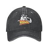 Baseballkappe Hip Hop Sonnenhut Back to The Baseball Caps für Männer Frauen Distressed Washed Snapback Hut Outdoor Verstellbare Passform Kappen Hut Geburtstagsgeschenk für Männer Frauen