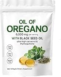 2025 Re-silia Öl von Oregano-Softgels, Re-Silia-Öl von Oregano mit 6000 mg Schwarzsamenöl, erleben Sie verbessertes Wohlbefinden, Immunität natürlich, reich an Nährstoffen, leicht zu schlucken (1)
