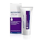 BENZAKNEN 10% Gel, 60g, Mittel gegen Pickel und Mitesser bei schwerer Akne, Befreit Poren und reduziert Talg & Entzündungen, Mit BPO (Benzoylperoxid), Dermatologisch getestet