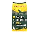 JOSERA Nature Energetic (1 x 12,5 kg) | Adult | Premium Trockenfutter für ausgewachsene & sportliche Hunde | Geflügel & Erbsen & Süßkartoffel - ohne Kartoffel | getreidefrei | Hundefutter| 1er Pack