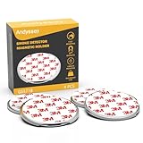 Magnetbefestigung für Rauchmelder Magnethalter 70mm schnelle & sichere Montage ohne Bohren und Schrauben für alle Feuermelder und Rauchwarnmelder