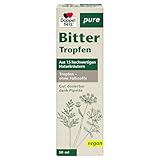 Doppelherz pure Bitter Tropfen - Vegan + einfache Anwendung – Rezeptur mit 15 ausgewählten Bitterkräutern und -wurzeln - 50 ml