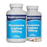 Glucosamin Sulfat 2KCL 1500mg | Starke Formel für einen aktiven Lebensstil | Marine Quelle | 360 Tabletten | 6 Monate Vorrat | Hergestellt in Großbritannien nach GMP-Standards