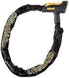 On-Guard Onguard Fahrradschloss Schloss Kette Schlüssel, schwarz, 2,25 'X 8 mm