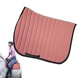 Horse Saddle Pad, Professional Western Saddle Seat Cushion, Stylish Equestrian Riding Equipment for Beginners, Enthusiasts and Professionals, 66,77 x 20,08 Zoll