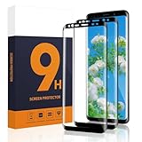 Carantee 2 Stück 3D Schutzfolie für Panzerglas für Samsung Galaxy S8, Ultradünn Anti-Blasen Galaxy S8 Displayschutzfolie, Anti-Fingerabdruck Wasserdicht Panzerglasfolie Schutzglas