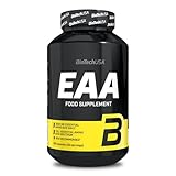 BioTechUSA EAA Kapseln | 3200mg essentielle Aminosäuren, alle 9 essentiellen | WHO-empfohlenes Verhältnis | 200 Kapseln