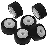 Happyyami 6 Stücke Pull Rad Lager Roller Audio Teile Pulley Lager Rad Für Recorder Radio Liefert Schwarz Kunststoff