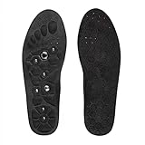 Verstellbare, bequeme Massage-Einlegesohlen, Magnettherapie-Massage-Schuhpolster for Männer und Frauen, Linderung von Müdigkeit im Fußbereich(1 Pair,L(44 47))