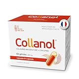 Collanol – Innovation in der Pflege gesunder Gelenke Flüssige Formel in einer Doppelkapsel 3D- Kollagen + Mizell-Extrakt von Curcumawurzeln 1 Kapsel/Tag. Laborgeprüft (3er Pack)
