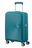 American Tourister Soundbox - Spinner S Erweiterbar Handgepäck, 55 cm, 41 L, Grün (Jade Green)