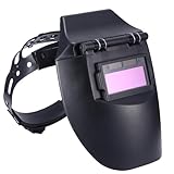 Schweißhelm mit UV-Schutz, automatische Schweißmaske, Schweißhelm, dimmbar, integrierte Batterie, für Schweißarbeiten